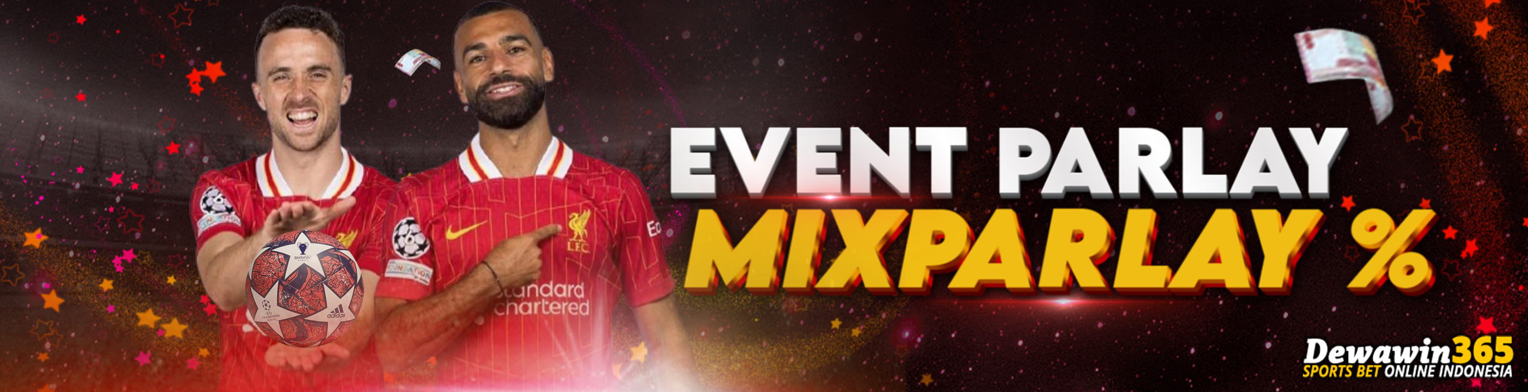EVENT MIX PARLAY DEWAWIN365 %
